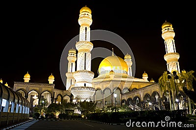Jame'Asr Hassanil Bolkiah Mosque Stock Photo