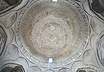 Jameh Mosque of Isfahan Stock Photo