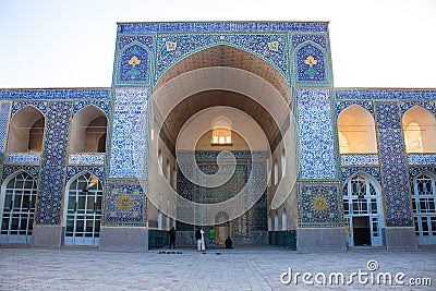 Jameh mosque in Kerman Stock Photo