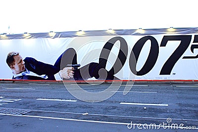 James Bond Editorial Stock Photo