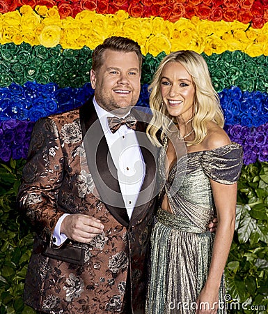 James Corden at 2019 Tony Awards Editorial Stock Photo