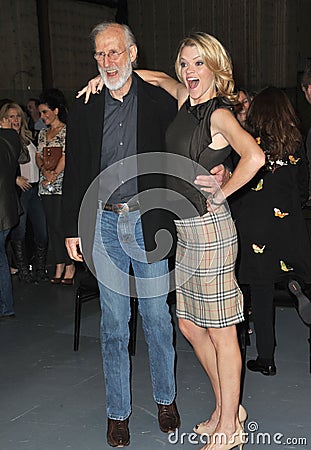 James Cromwell, Missi Pyle Editorial Stock Photo