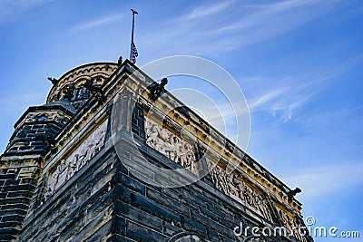 James A. Garfield Memorial Stock Photo