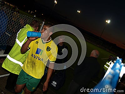 James Vaughan, Norwich City Editorial Stock Photo