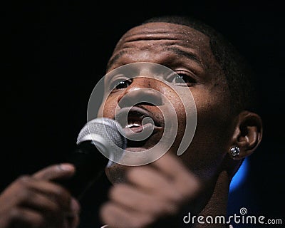 Jamie Foxx performs live Editorial Stock Photo