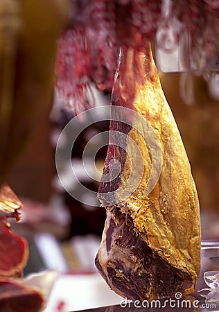 Jamon Iberico Stock Photo