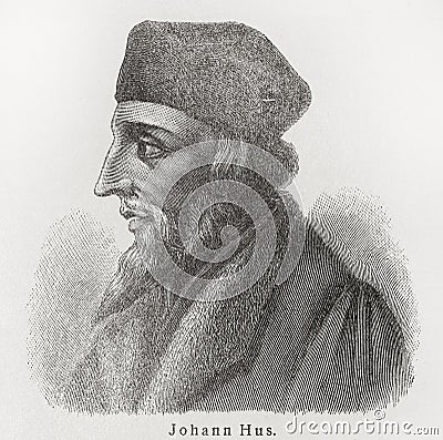 Jan Hus Editorial Stock Photo