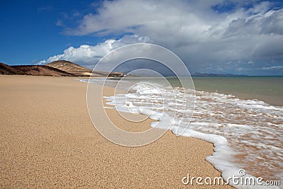 Jandia beach Stock Photo