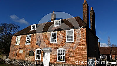 Jane Austen house Editorial Stock Photo