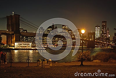 Janes Carousel, Brooklyn Bridge Park, New York USA Editorial Stock Photo