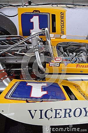 Parnelli Jones' Viceroy Indy Car Editorial Stock Photo
