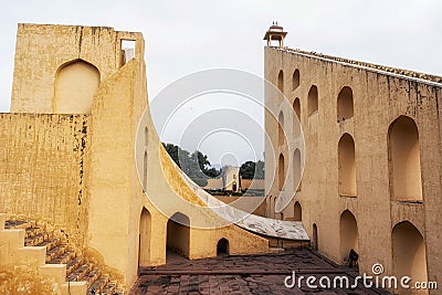 Jantar Mantar in Jaipur Stock Photo