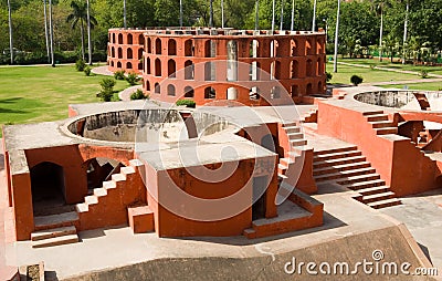 Jantar Mantar observatory Stock Photo