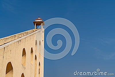 Jantor Mantor architectural astronomical instrumen, Jaipur, India Stock Photo