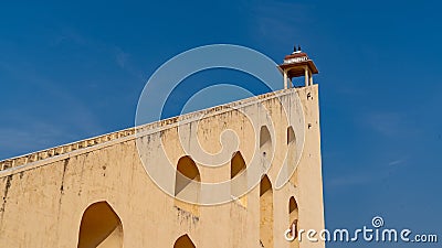 Jantor Mantor architectural astronomical instrumen, Jaipur, India Stock Photo