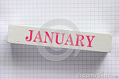 January Stock Photo
