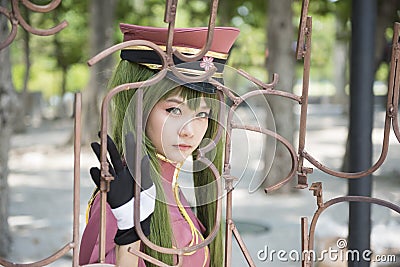 Japan anime cosplay Stock Photo