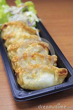 Japan dumplings - Gyoza Stock Photo