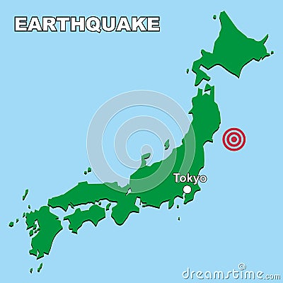 Japan earthquake Stock Photo