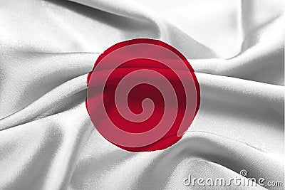 Japan flag Stock Photo