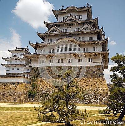 Japan - Himeji Castle Stock Photo