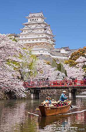 Japan Himeji castle Editorial Stock Photo