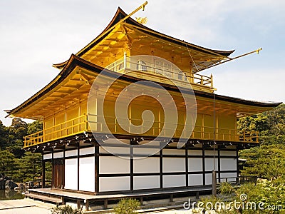 Japan - Kinkaku-ji Golden Temple Stock Photo