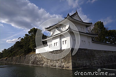 Japan, Kyoto, Nijo Castle, Southeast Sumaru, one of the 100 famous cities in Japan, a World Heritage Site. Editorial Stock Photo