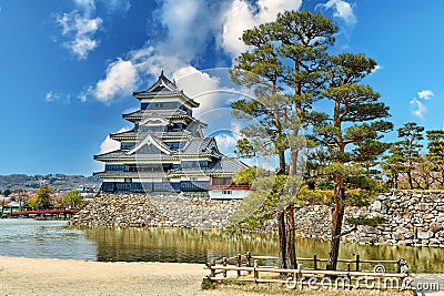 Japan. Matsumoto Castle Editorial Stock Photo