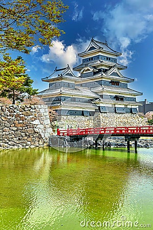 Japan. Matsumoto Castle Editorial Stock Photo