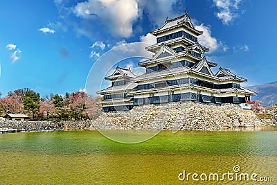 Japan. Matsumoto Castle Editorial Stock Photo