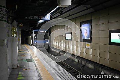 Japan Metro Subway Editorial Stock Photo