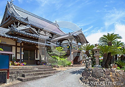 Japan. Nagasaki. Fukusai temple. Stock Photo