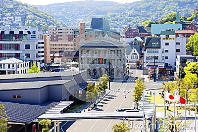 Japan, Nagasaki Port. Editorial Stock Photo