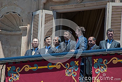 Japan's Prince Naruhito - Salamanca -13-06-2013 Editorial Stock Photo