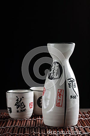 Japan sake Stock Photo