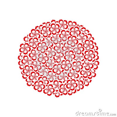 Japan Sakura Cherry Blossom Flower Vector Illustration