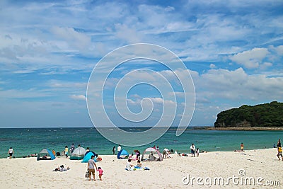 Japan Shirahama Beach Editorial Stock Photo