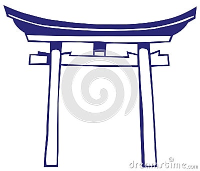 Japan shrine Stock Photo