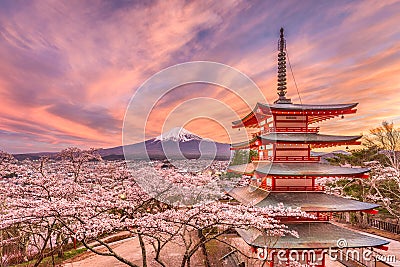 Japan in Spring Season Stock Photo