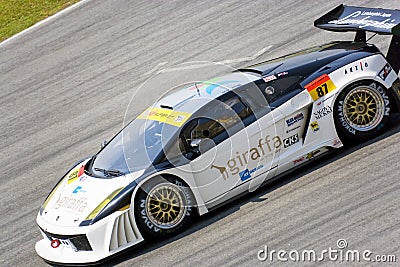 Japan Super GT 2009 - Team J-LOC Editorial Stock Photo