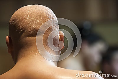 Japan - Tokyo - sumo training school Editorial Stock Photo