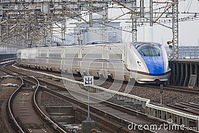 Japan Train Stock Photo