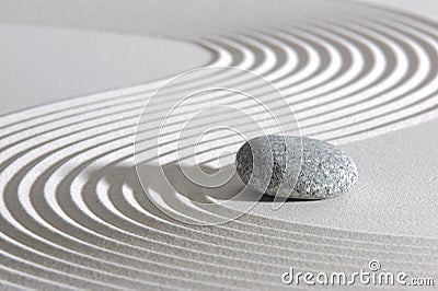 Japan zen garden Stock Photo