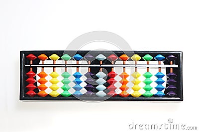 Japanese abacus Stock Photo