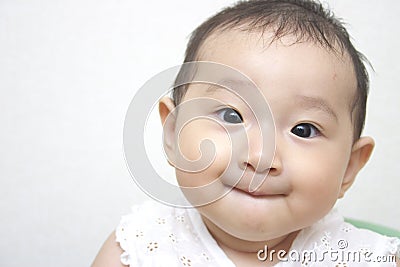 Japanese baby Stock Photo