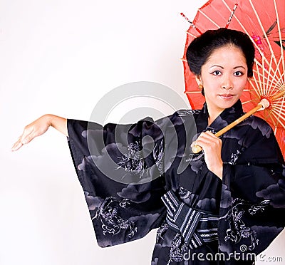 Japanese Beauty Stock Photo