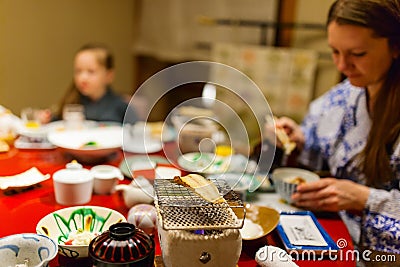 Japanese breakfast Stock Photo