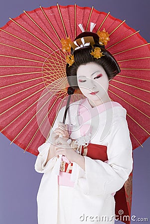 Japanese bride Stock Photo