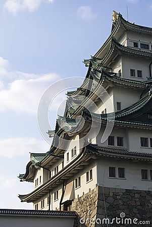 Japanese Castle Stock Photo